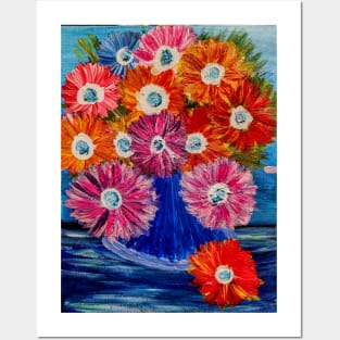 Color pop flower Posters and Art